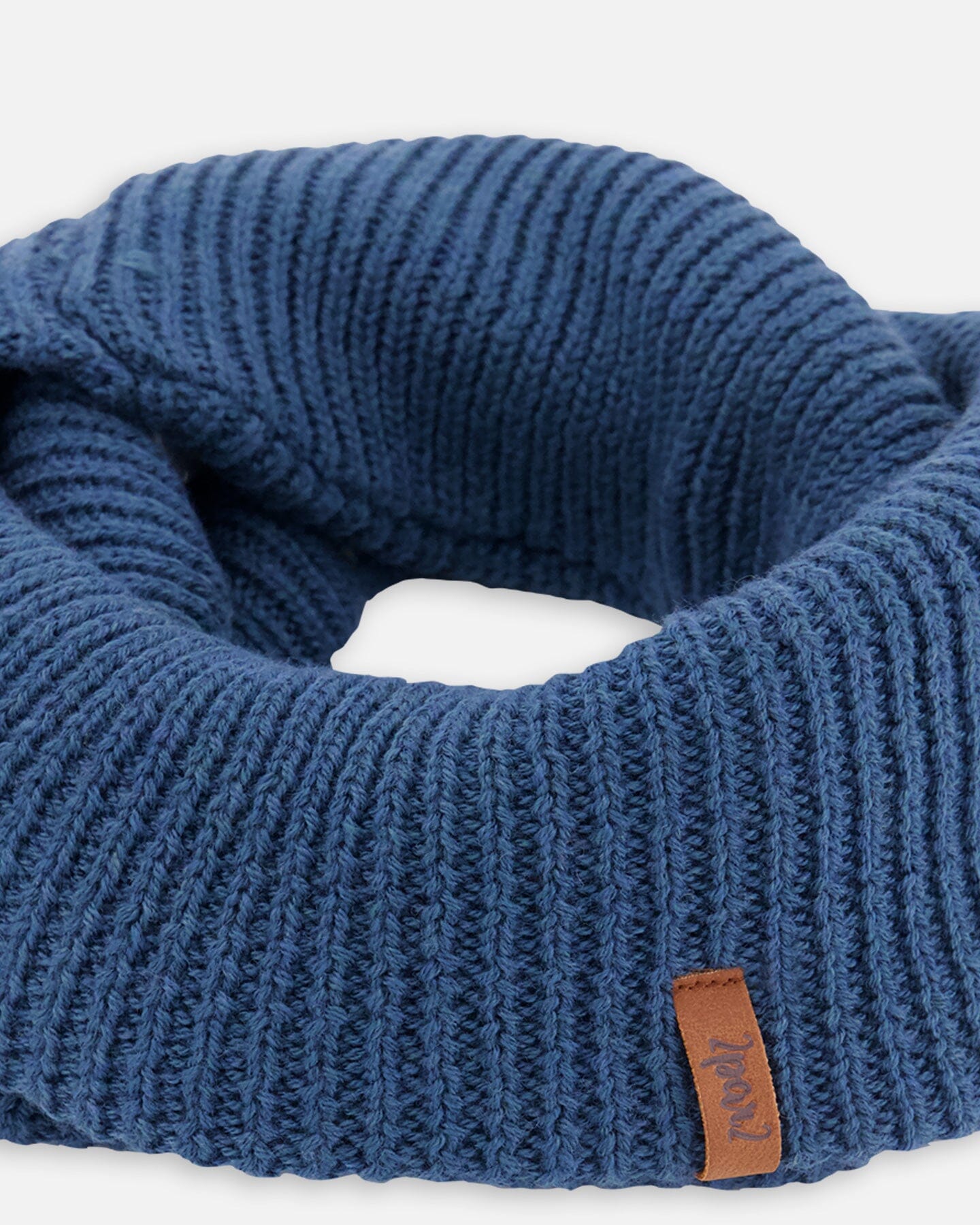 Knit Neckwarmer Teal Blue - F20ZW02_868