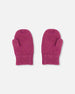 Knitted Mittens Burgundy Winter Accessories Deux par Deux 