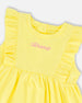 Organic Cotton Tunic And Capri Set Popcorn Yellow - F30E10_222