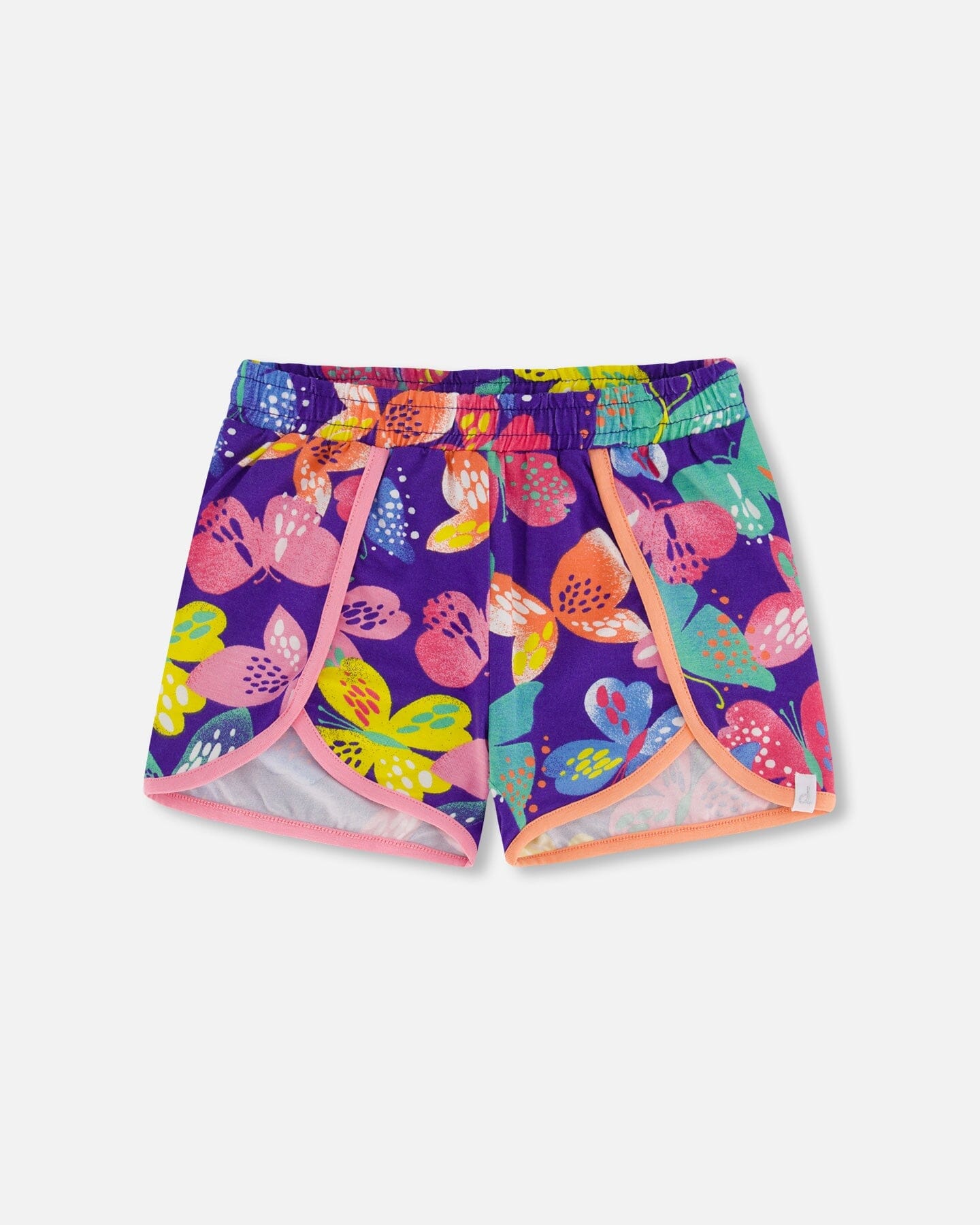Allover Print Short Printed Colorful Butterflies - F30G27_087
