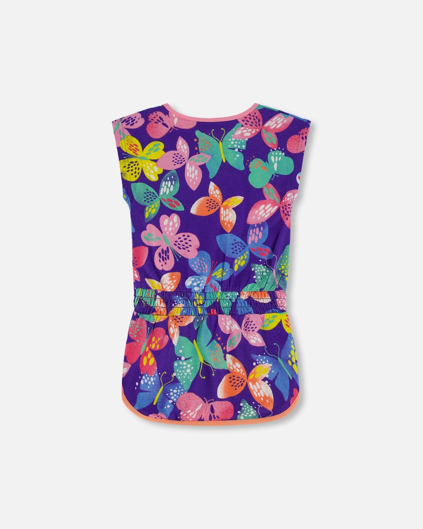 Tunic Printed Colorful Butterflies - F30G76_087