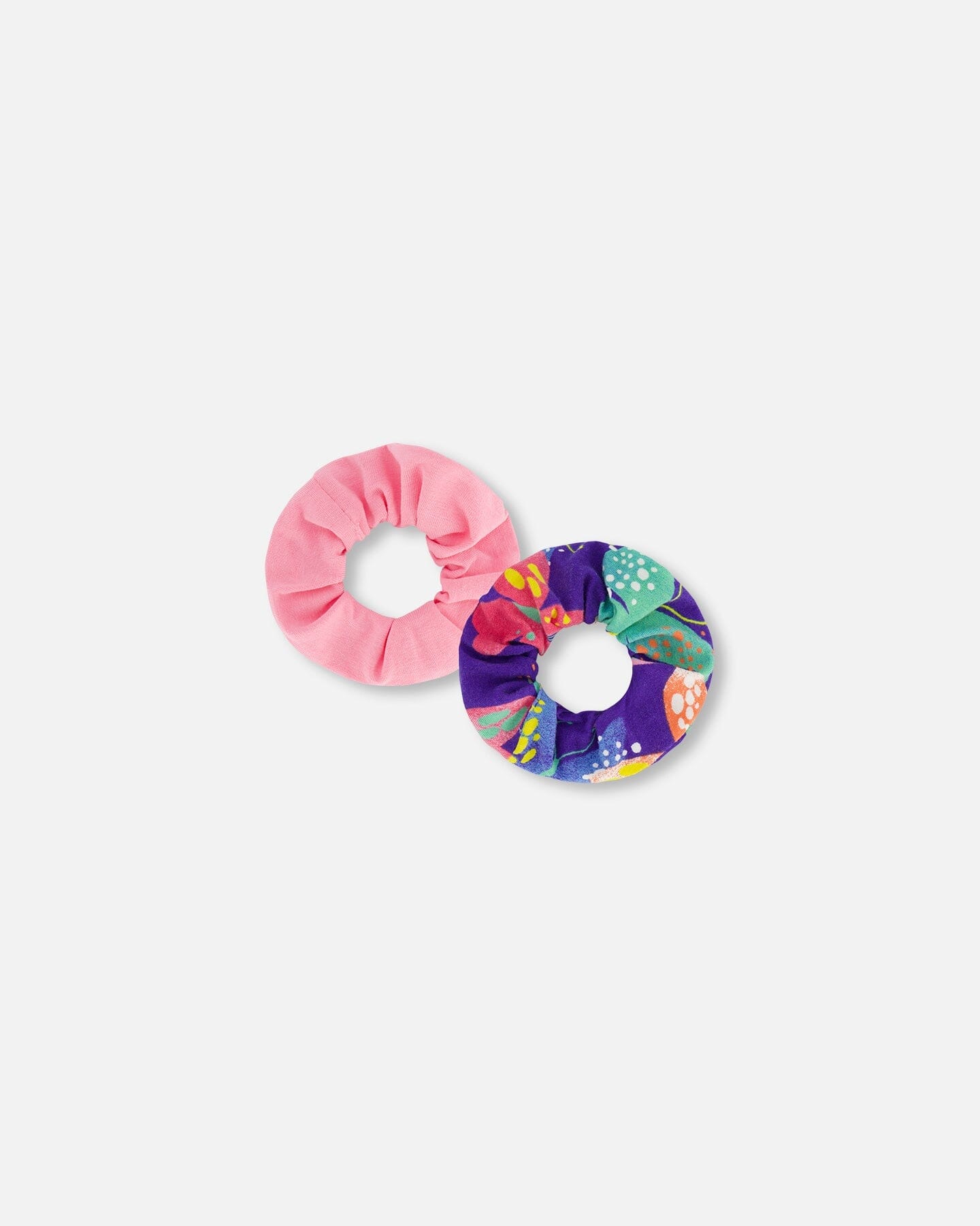 Scrunchies 2-Pack Printed Colorful Butterflies - F30GP_000