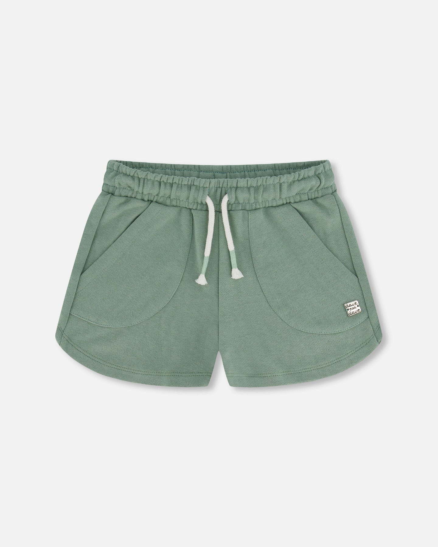 French Terry Short Olive Green - F30H27_340