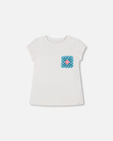 T-shirt blanc en coton biologique