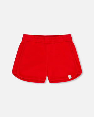 French Terry Short True Red - F30K26_732