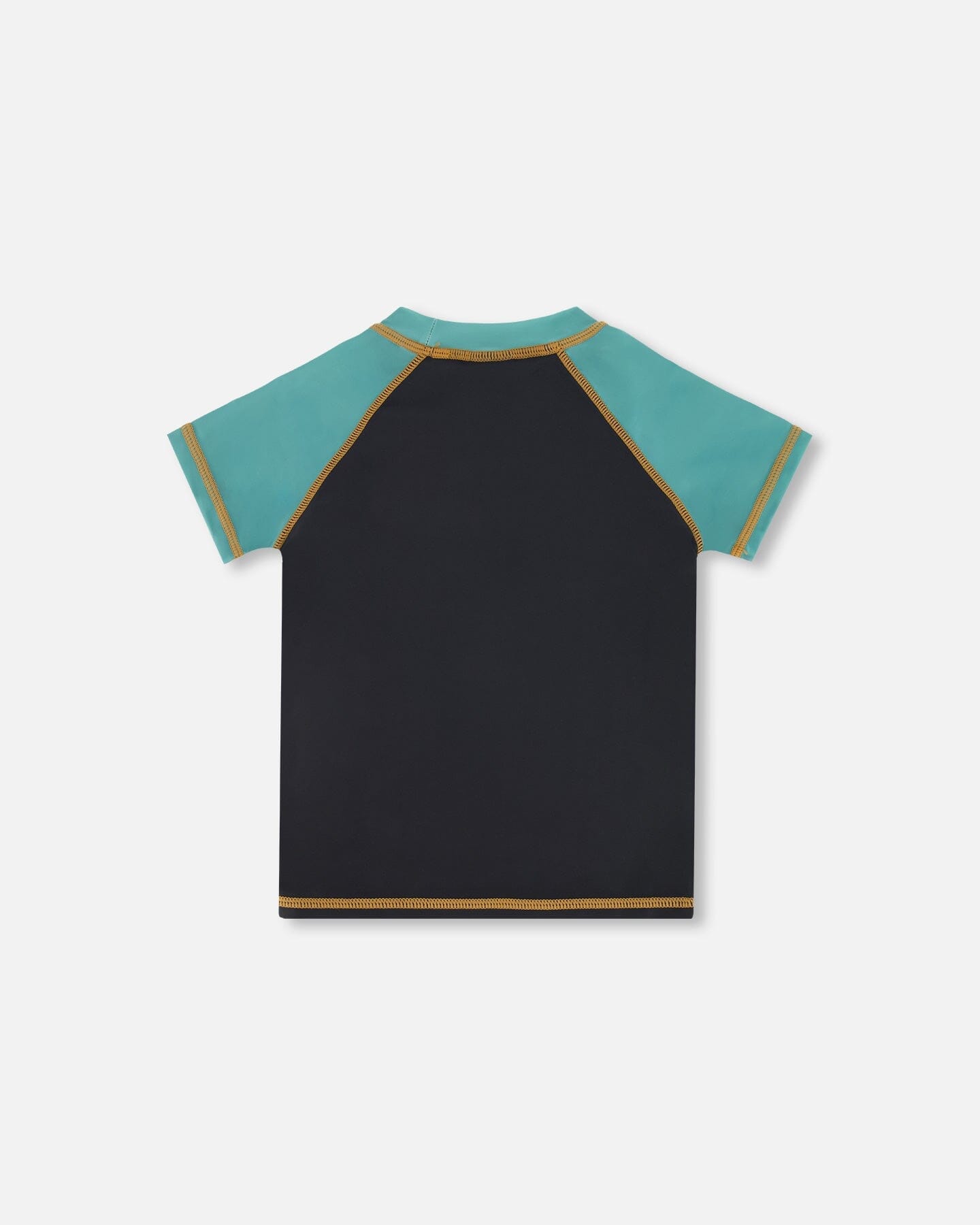 Short Sleeve Rashguard With Print Black - F30NB40_461