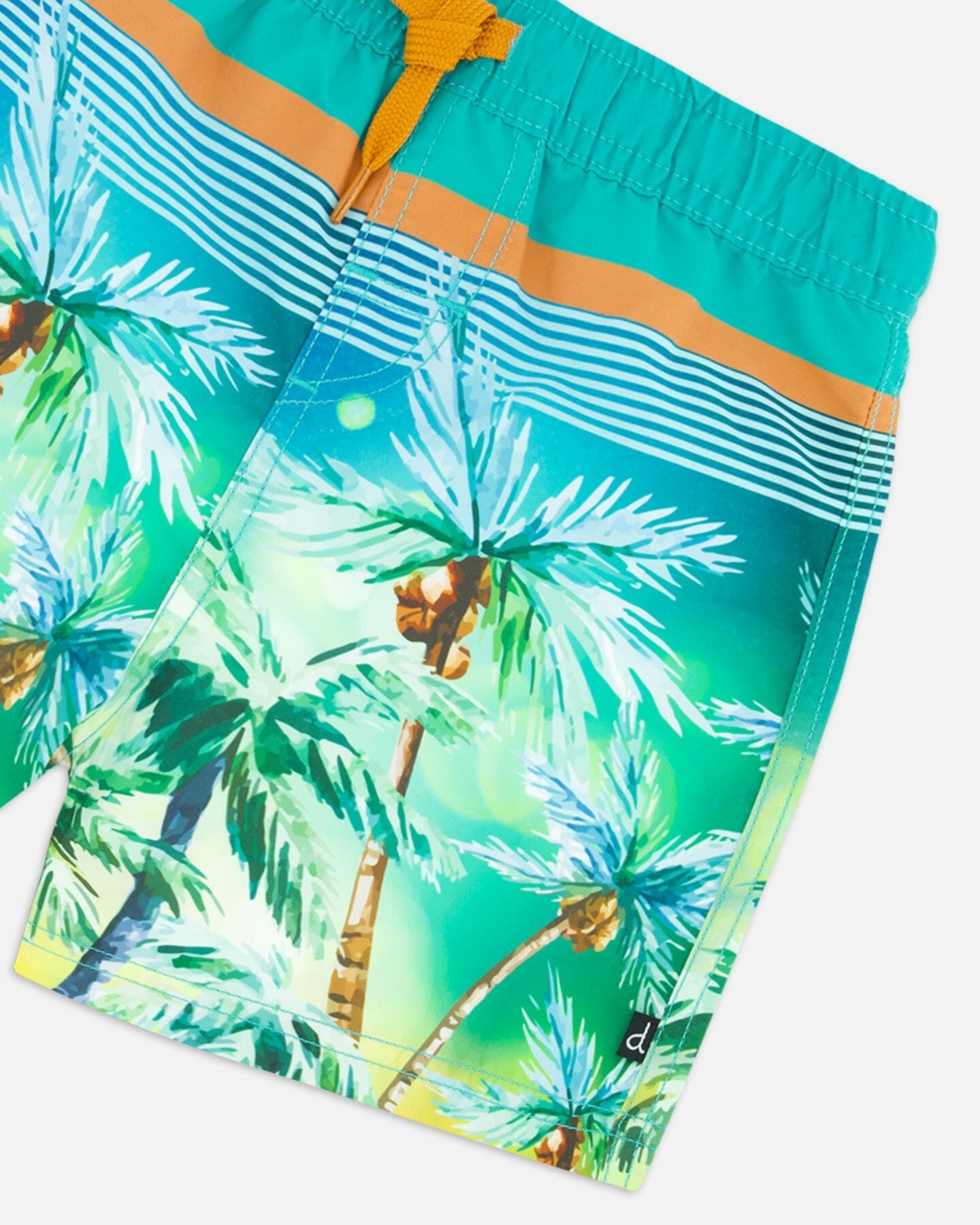 Boardshort Above The Knee Printed Coconut - F30NB61_358