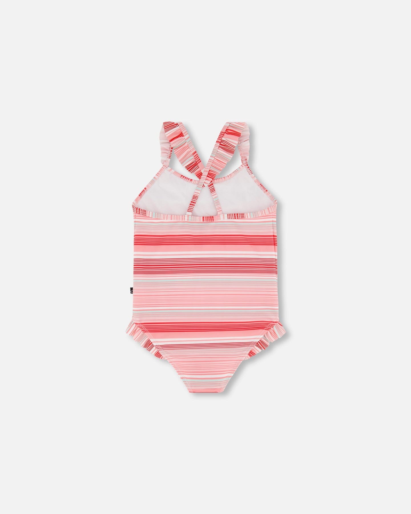 One Piece Swimsuit Multicolor Pink Stripe - F30NG12_048