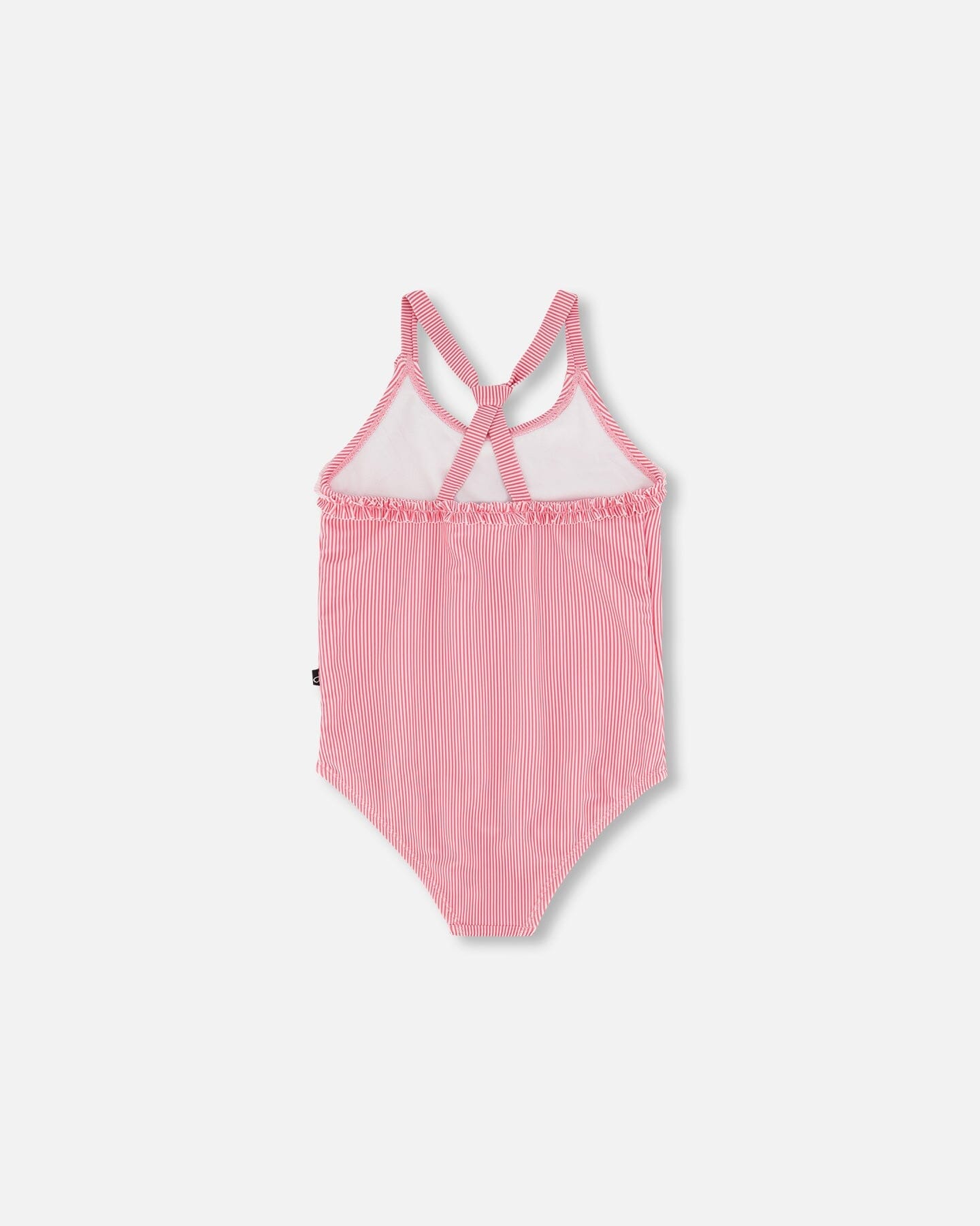 One Piece Swimsuit Pink Stripes - F30NG41_045