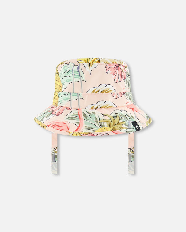 Beach Hat Printed Flamingo - F30NGC_068