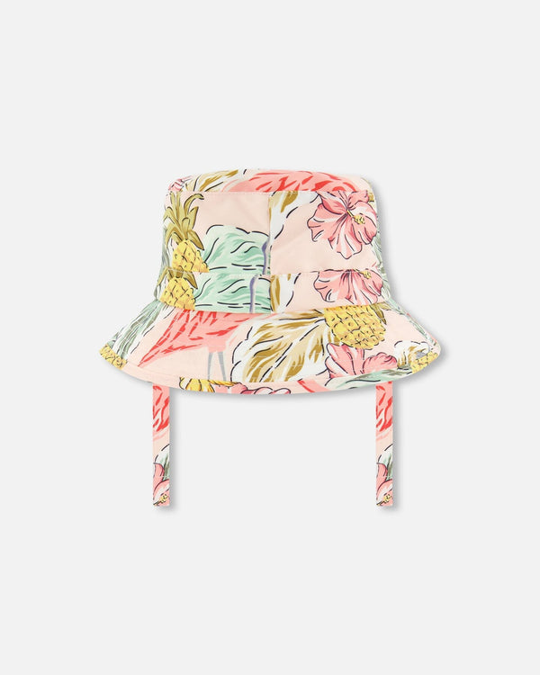 Beach Hat Printed Flamingo - F30NGC_068