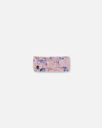 Swimwear Headband Lavender Printed Fields Flowers - F30NGHB_043