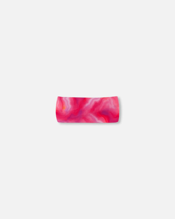 Swimwear Headband Fuchsia Tie Dye - F30NGHB_046