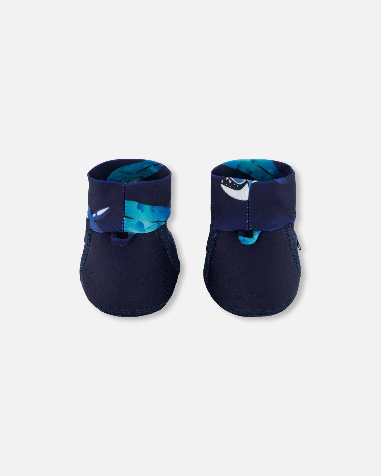 Water Shoes Shark Print Navy - F30NSH_055