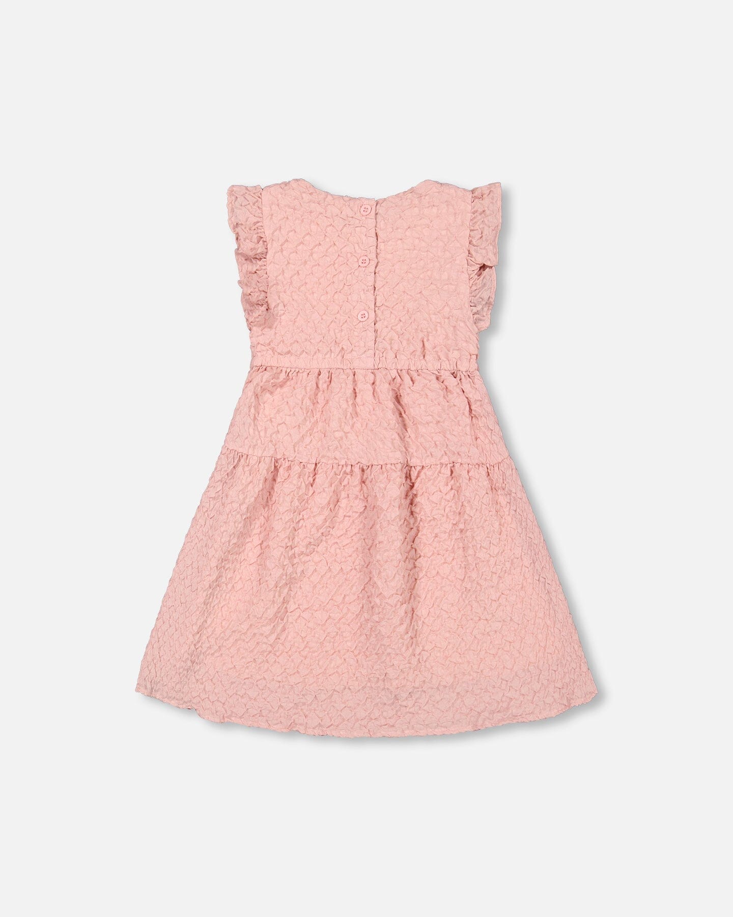 Textured Poplin Dress Silver Pink - F30O90_622