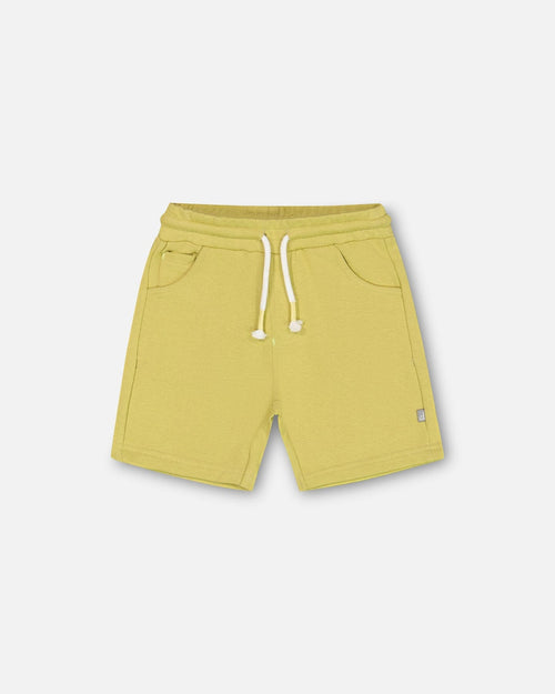 French Terry Short Lime - F30S26_249