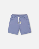 French Terry Short Blue