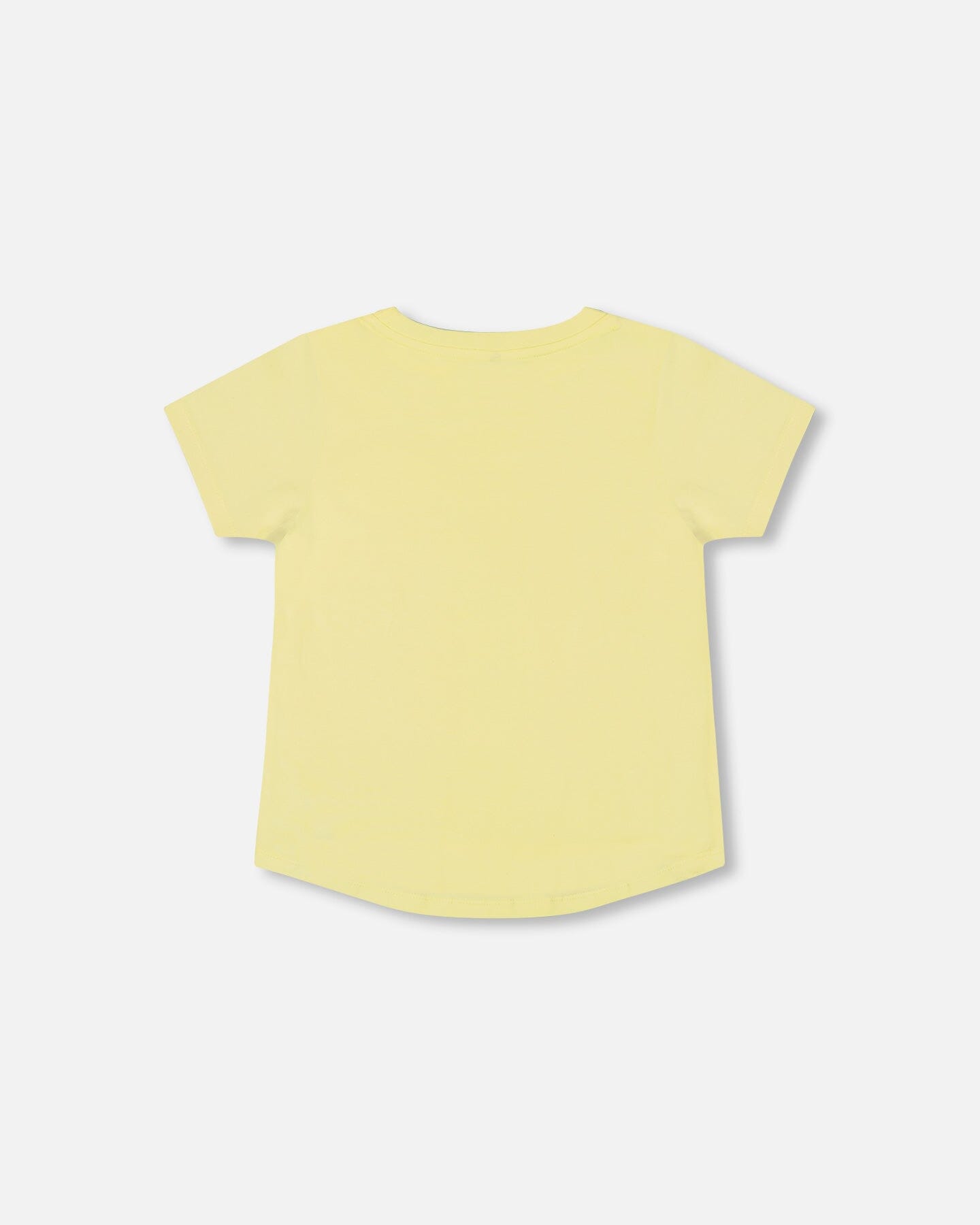 Organic Cotton T-Shirt With Print Lime - F30S70_248