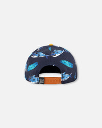 Cap Navy Printed Shark - F30VC50_055