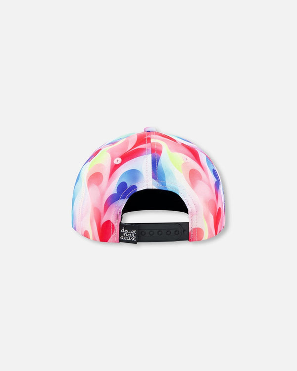 Cap Printed Rainbow Heart - F30VC5_039