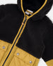 Sherpa Vest Black And Caramel - F30W59_999