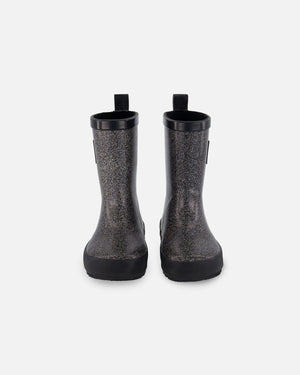 Rain Boots Glittering Black - F30WB10_000