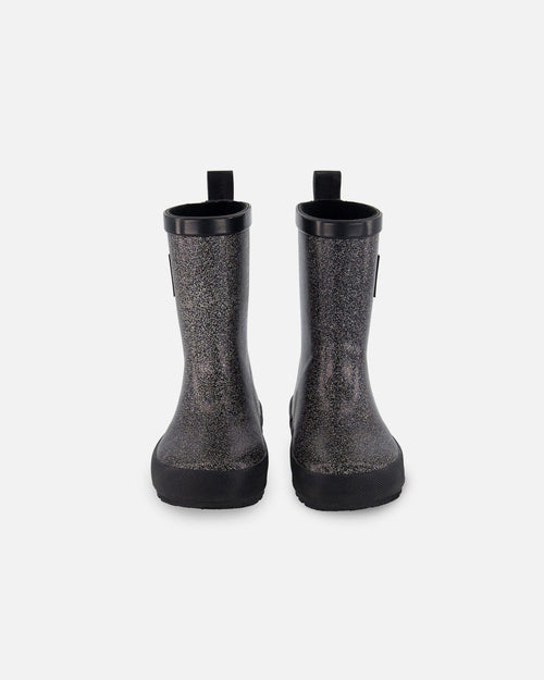 Rain Boots Glittering Black - F30WB10_000