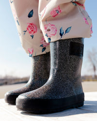 Rain Boots Glittering Black - F30WB10_000