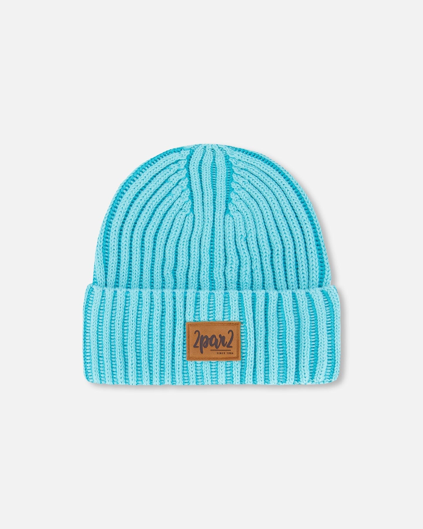 Solid Knit Hat Turquoise - F30WT24_424