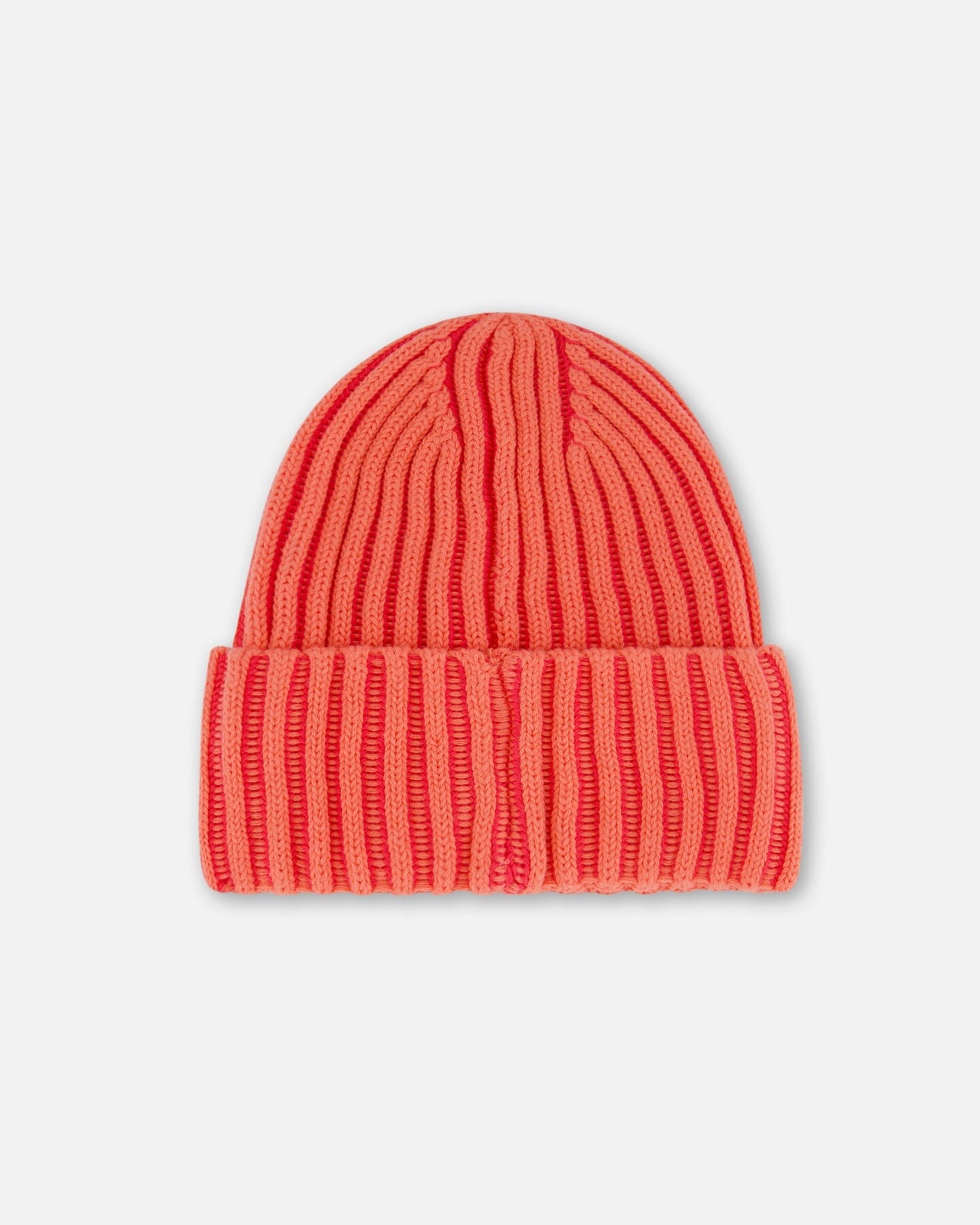 Solid Knit Hat Coral - F30WT24_628