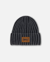 Solid Knit Hat Black