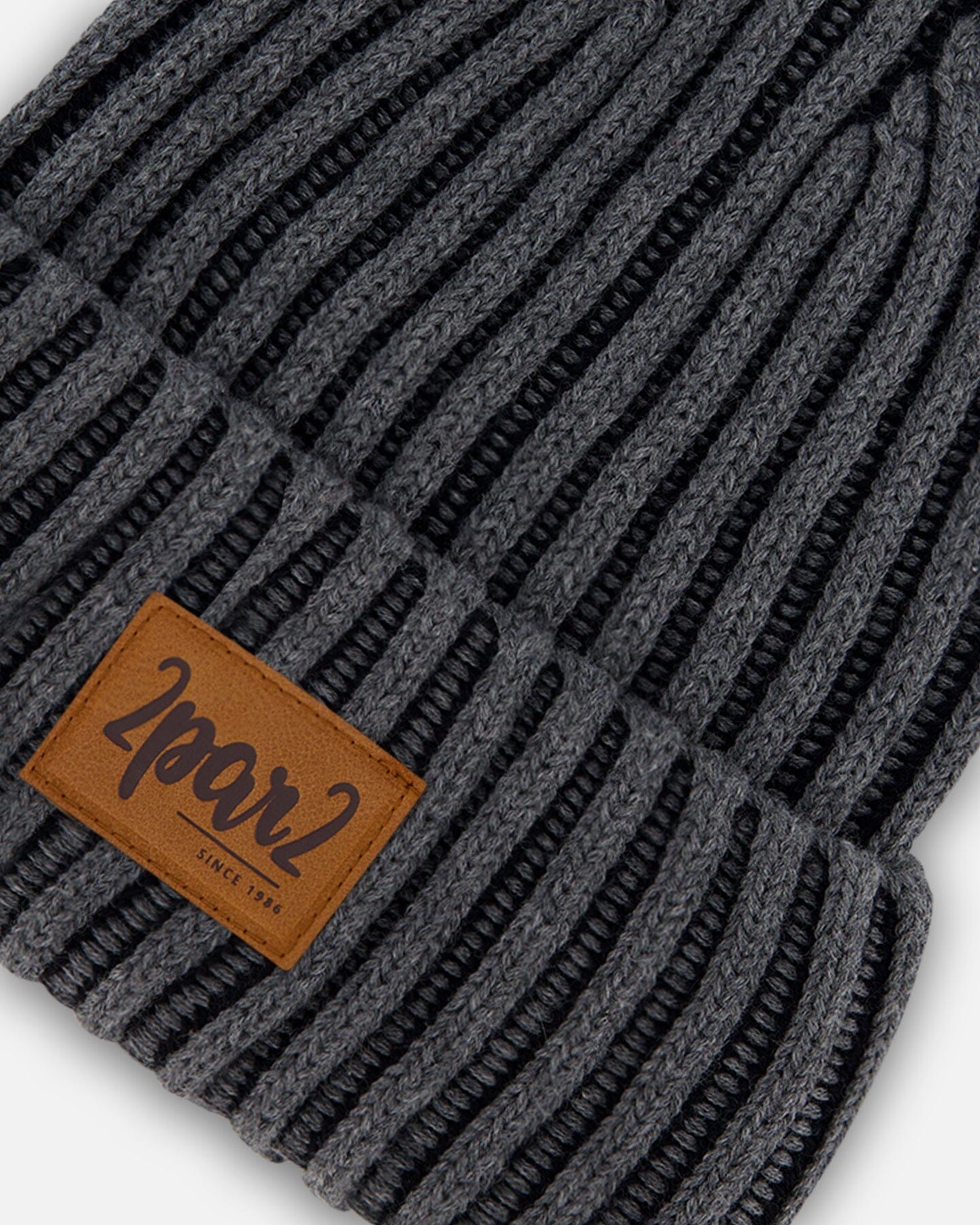 Solid Knit Hat Black - F30WT24_999
