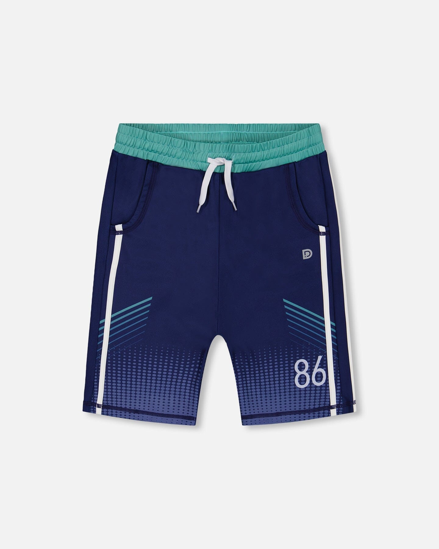 Athletic Shorts Blue - F30XB25_466