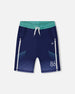 Athletic Shorts Blue - F30XB25_466