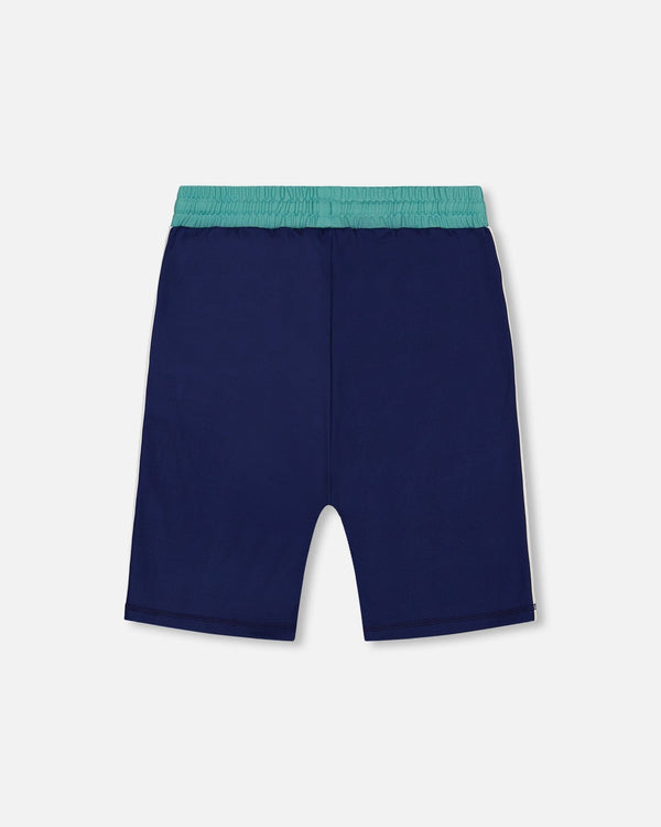 Athletic Shorts Blue - F30XB25_466