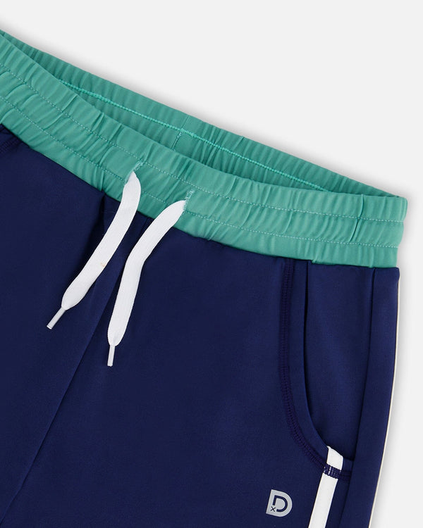 Athletic Shorts Blue - F30XB25_466