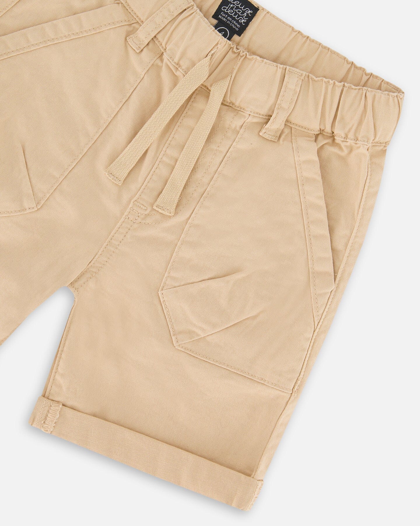 Stretch Twill Short Beige - F30YB27_137