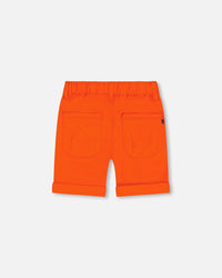 Stretch Twill Short Tangerine - F30YB27_835