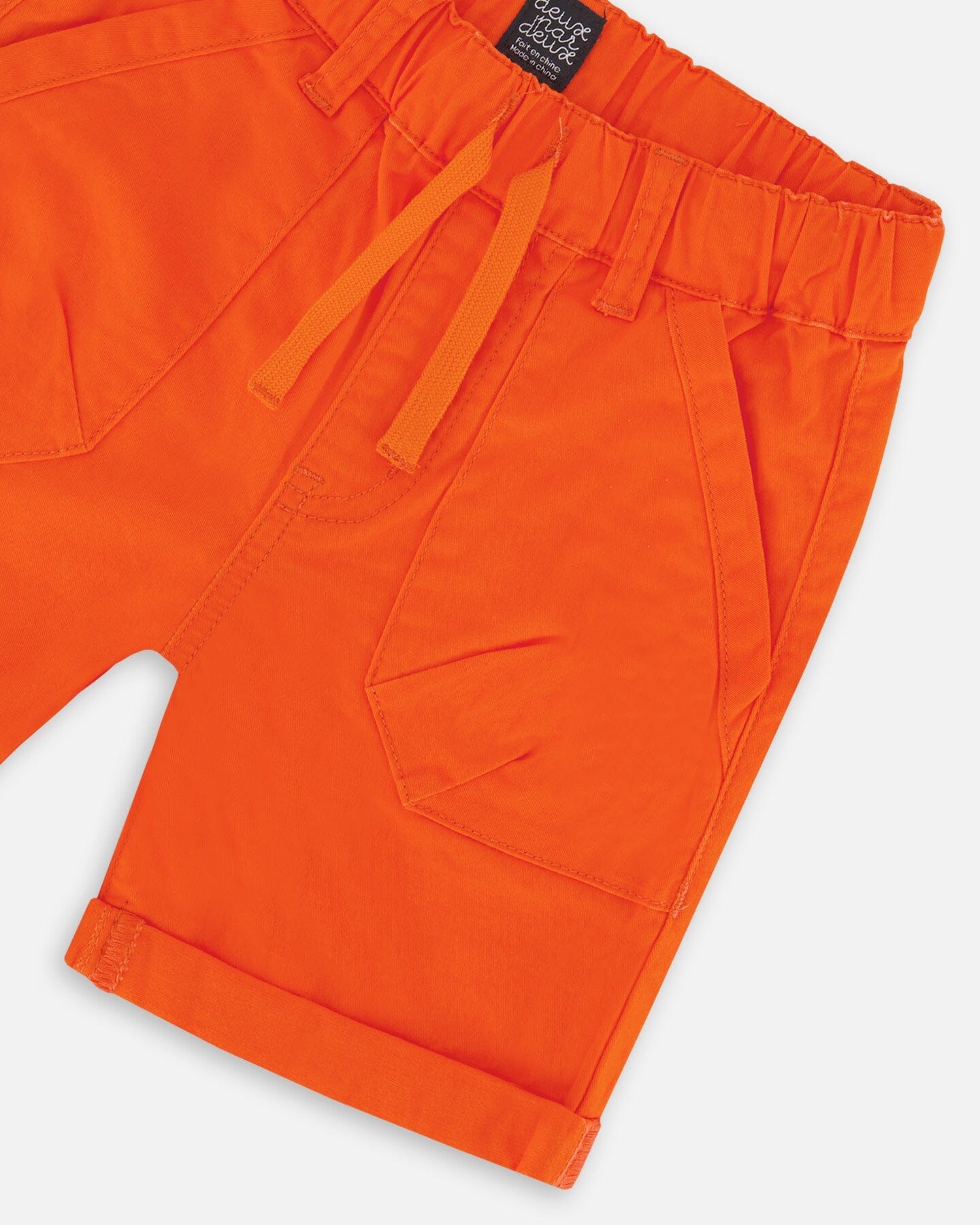 Stretch Twill Short Tangerine - F30YB27_835