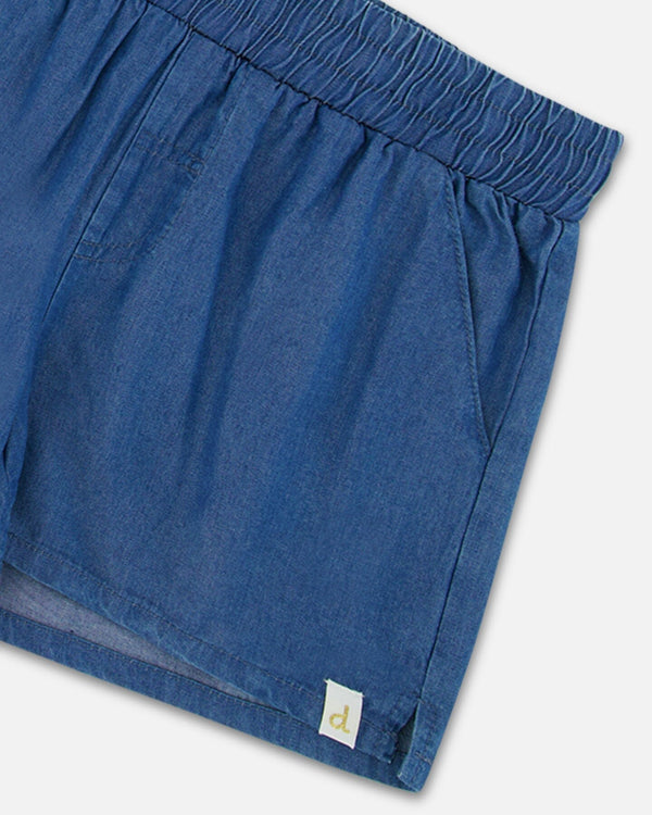 Solid Chambray Short - F30YG27_098