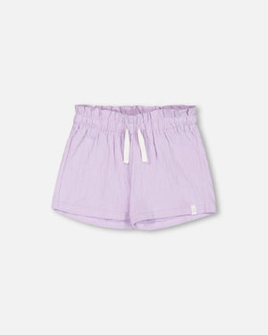 Crinkle Jersey Short Lilac - F30YG28_564