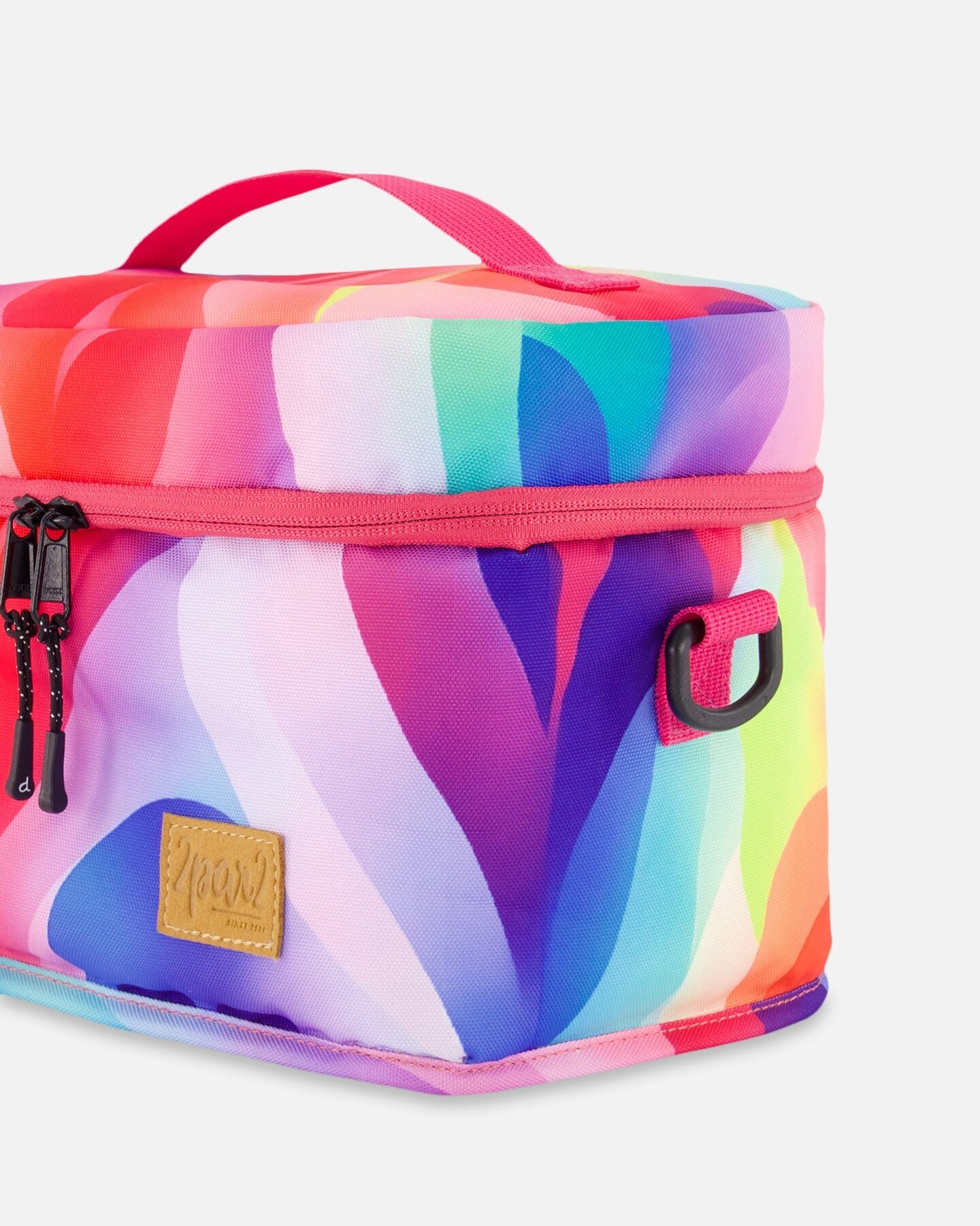 Lunch Box Printed Rainbow Heart - F30ZBL_039