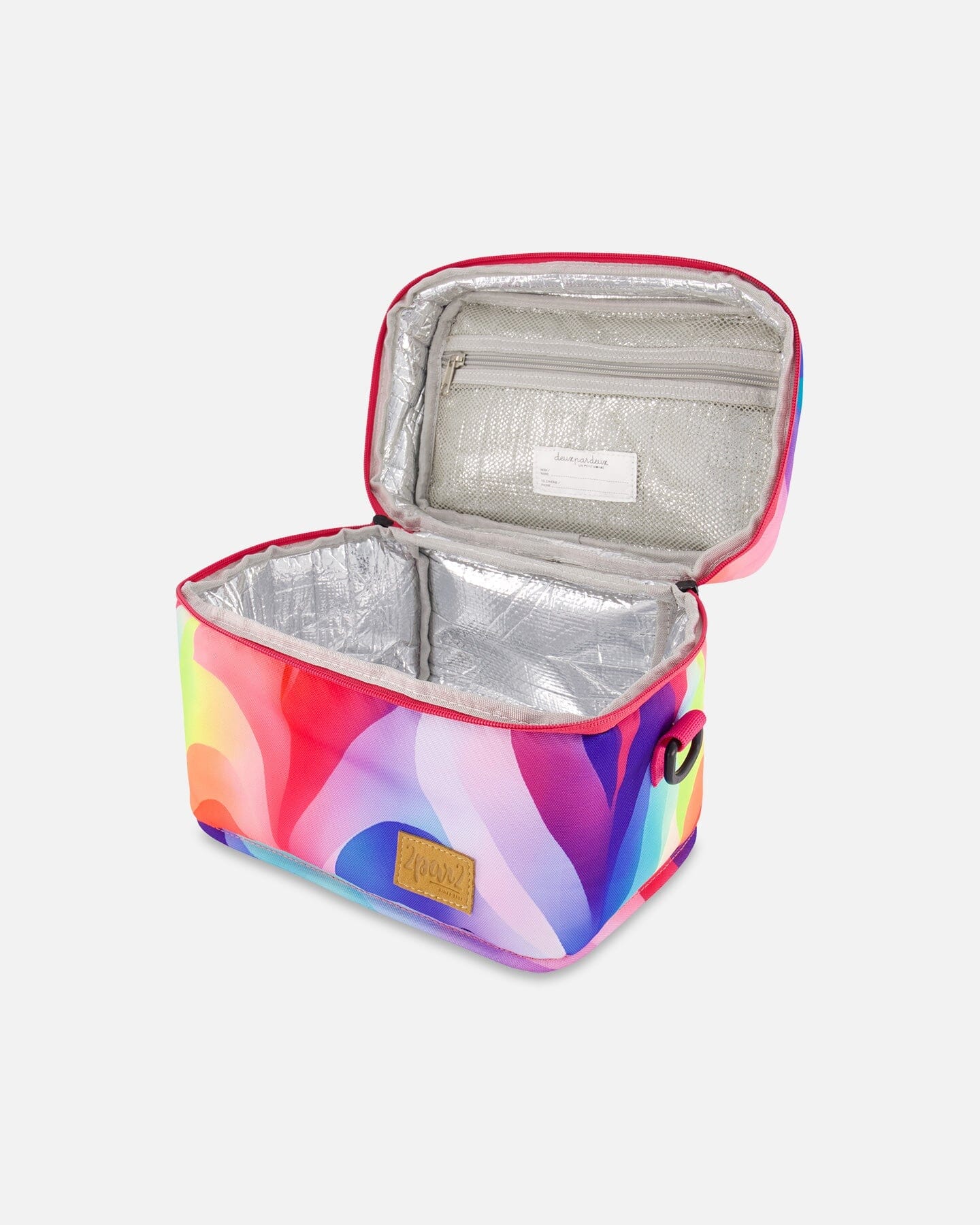 Lunch Box Printed Rainbow Heart - F30ZBL_039