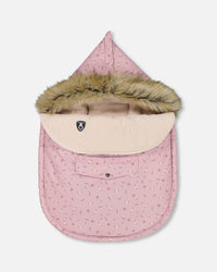 Baby Bunting Bag Pink Designed For Car Seat - G10A401_003