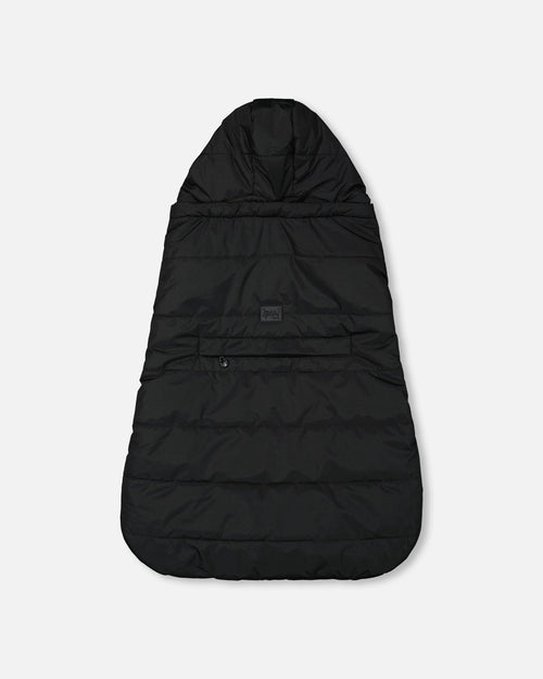 Multifunction 3-In-1 Envelope Black Snowsuits Deux par Deux 