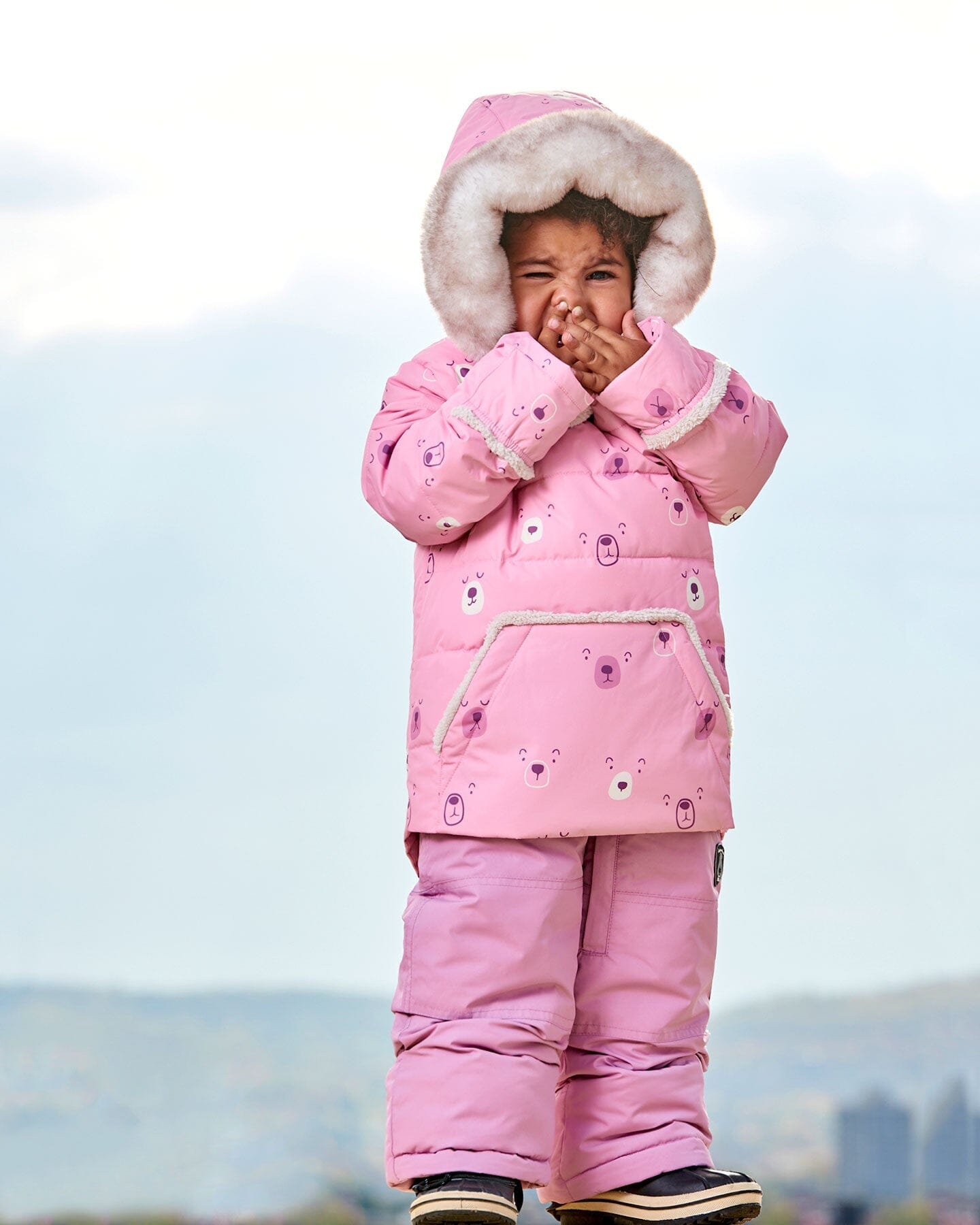 Two Piece Baby Snowsuit Orchid - G10A501_508