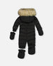 One Piece Baby Snowsuit Black - G10B702_999