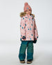 Two Piece Snowsuit Sage Green Printed Cats - G10H802_476