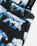 Two Piece Snowsuit Black Printed Blue Bears - G10N804_022
