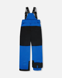 Two Piece Snowsuit Printed Bears And Royal Blue - G10N804_469